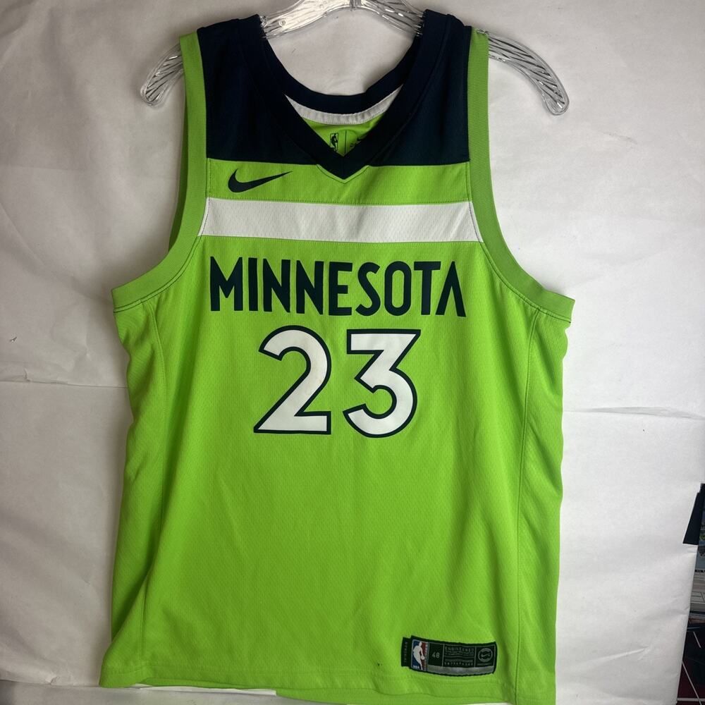 Nike NBA Minnesota Timberwolves Swingman Jimmy Butler Men Medium Green Fitbit 23